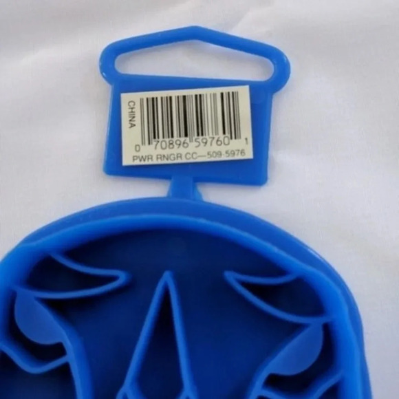 Wilton Power Rangers Cookie Cutters Full Set 6 Vintage Originals 90s - Picture 5 of 6